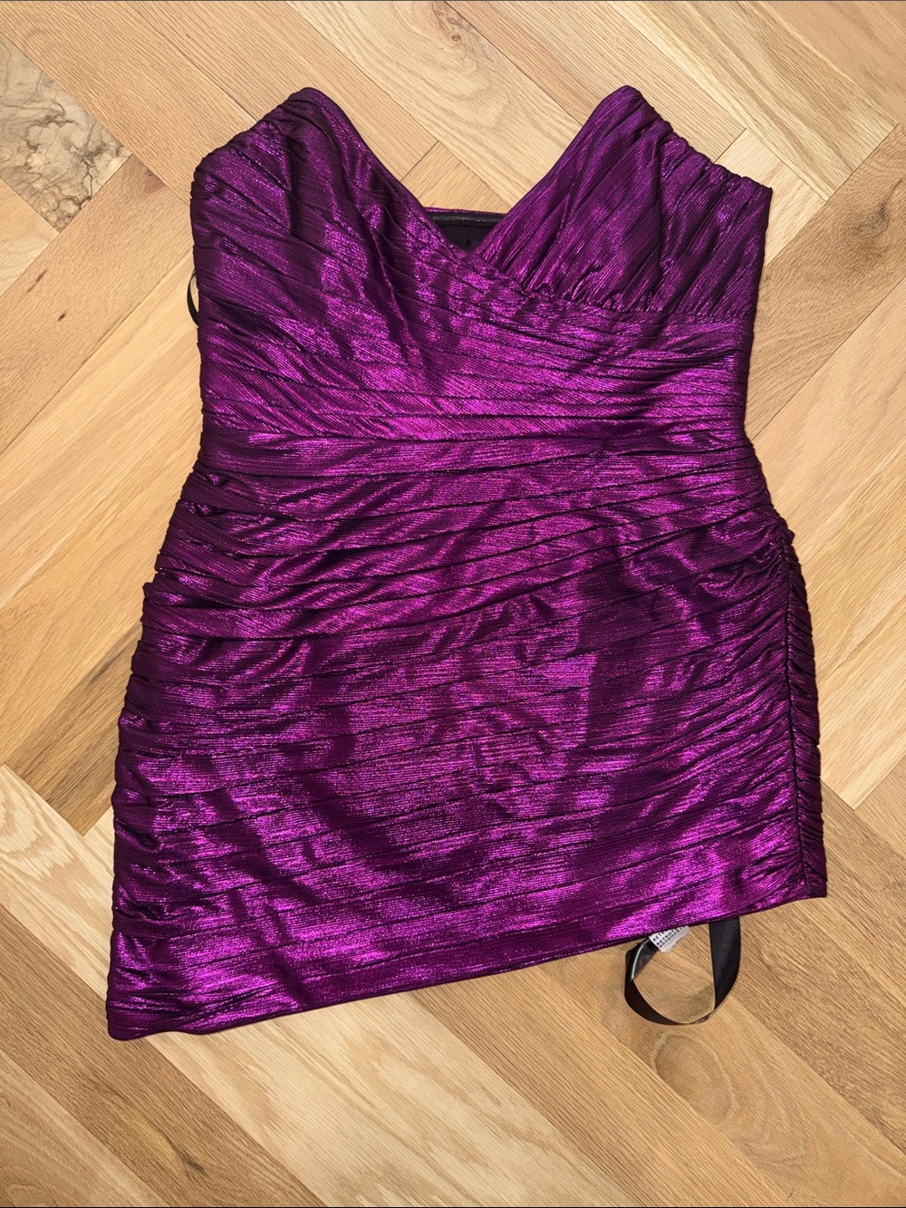 Retrofete Metallic Nala Dress NWT